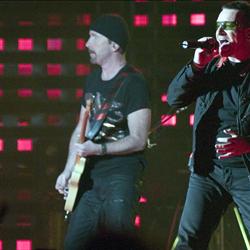 THE EDGE Y BONO DE U2